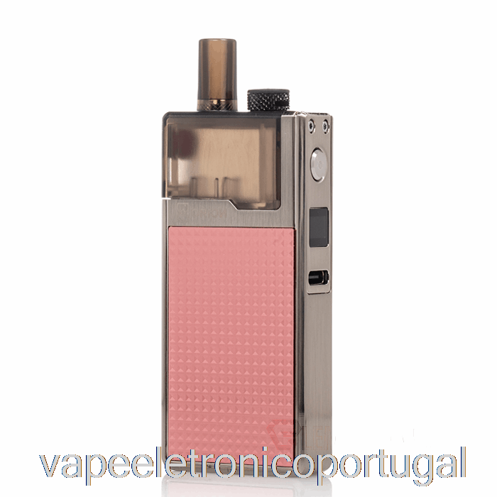 Vape Eletrônico Lve Orion Pico 25w Sistema Pod Prata Rosa Safira